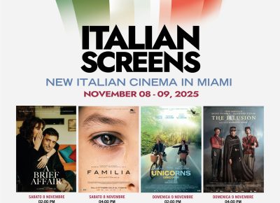 “ITALIAN SCREENS” A FREE CINEMA ITALY SPECIAL EVENT November 8 and 9, 2025 “ITALIAN SCREENS” A FREE CINEMA ITALY SPECIAL EVENT November 8 and 9, 2025